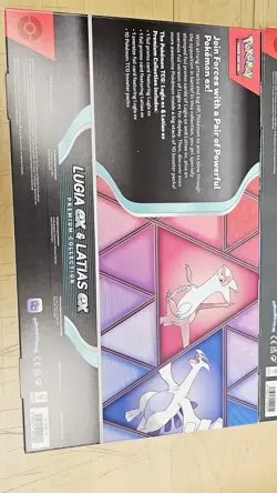 Pokemon Card Lugia ex-Latias ex & Salamence Ex Reshiram Ex Premium Collectio Set - Image 5
