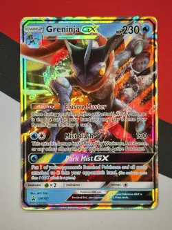 Greninja GX SM197 Holo Black Star Promo Pokemon Card NM - Image 1