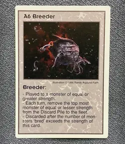 Galactic Empires CCG ! A6 Breeder x1 NM ! Inquest Promo Card - Image 1