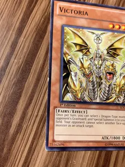 Yugioh Victoria 1st Edition Duelist League Rare LP Yu-Gi-Oh! TCG Card First Ed. - Image 5