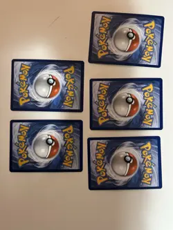 Lot Of 5 Pokemon Mega Evolutions Me01: ILLUSTRATION RARE CARDS Gumshoos Ninjask - Image 2