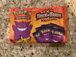 Pokemon TCG Trading Card Game Trick or Trade Booster Bundle 40 Packs SEALED - Image 1