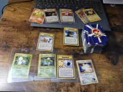 Lot Of VINTAGE Japanese POKEMON Cards. Pocket Monsters. Banned Cards. Misty... - Image 1