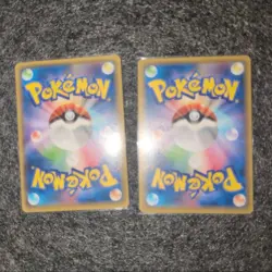 Two Pokemon Cards Hoopa PROMO 155/XY-P Pikachu Japanese Limited Edition TCG - Image 2