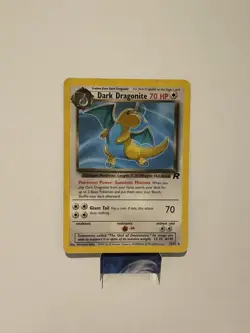 Pokemon TCG Dark Dragonite Card 22/82 Team Rocket Unlimited LP/MP - Image 1