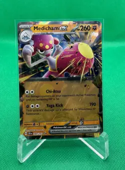 Medicham EX 080/142 S&V Stellar Crown Holo Double Rare Pokemon Card - Image 1