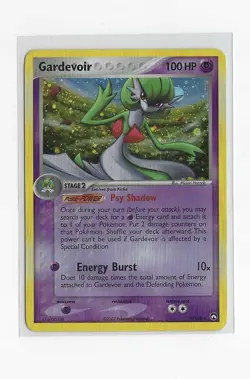 Pokemon TCG Gardevoir Power Keepers #9/108 Holo Rare Card Multi Swirl NM - Image 1