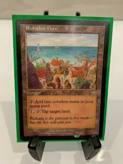 MTG Magic the Gathering - Mercadian Masques - Rishadan Port - VG - Image 2
