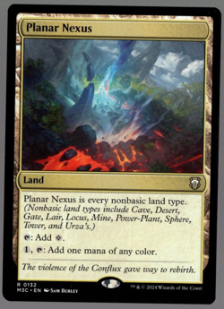 Planar Nexus 0132 Non Foil Rare Modern Horizons 3 MTG Near Mint - Image 1