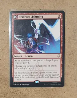MtG TCG: Avatar TLA, Redirect Lightning #0151 Rare - Image 1