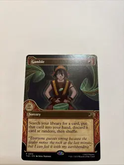 Mtg Gamble Borderless Normal Avatar The Last Airbender - Image 1