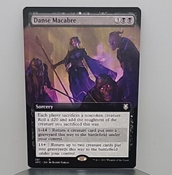 MTG Commander: AFC - #291 Danse Macabre (Extended Art) - Image 1