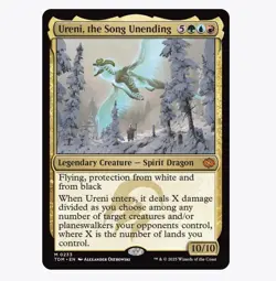 Ureni, the Song Unending - Tarkir: Dragonstorm (TDM) - MTG Mythic Rare #233 - Image 1