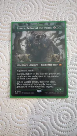 Lumra, Bellow of the Woods (Borderless) (0342) Bloomburrow Regular - Image 1