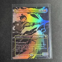 Fire Lord Azula (Borderless FOIL) UB: Avatar: the Last Airbender - Image 1
