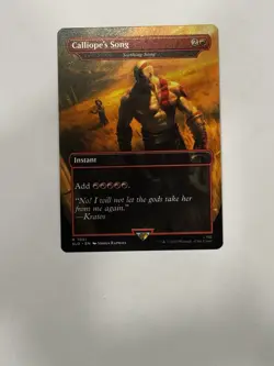 1x - Calliope's Song [Seething Song] - Borderless - Secret Lair: Playstation - Image 1