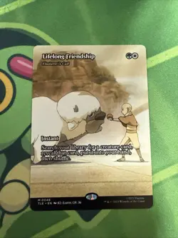 x1 Lifelong Friendship - Eladamri's Call - Borderless M MTG Avatar: The Last Air - Image 1