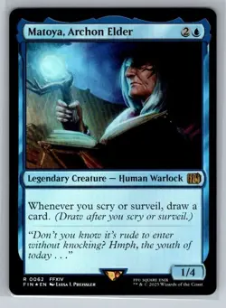Matoya, Archon Elder Foil Final Fantasy Magic the Gathering MTG - Image 1