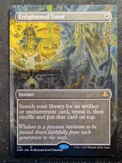 Enlightened Tutor - Borderless - Dominaria Remastered (MTG) - Image 1