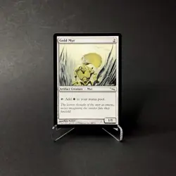 Magic: The Gathering Gold Myr MTG Mirrodin 1993-2003 LP - Image 1