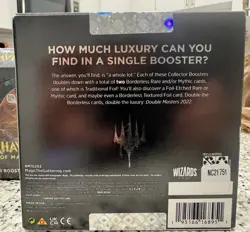 MTG Double Masters 2022 Collector Booster Box 4 Packs, English, New Sealed - Image 2