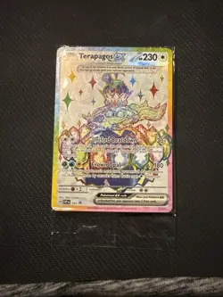SEALED Terapagos ex - SVP165 - Black Star Promo Pokemon TCG NEAR MINT - Image 1