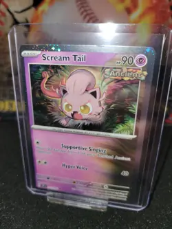 Scream Tail Alternate Cosmos Galaxy Holo Variant Temporal Forces Pokemon 077/162 - Image 1
