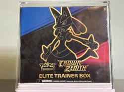 Pokemon TCG Crown Zenith ETB +free protective case! - Image 1