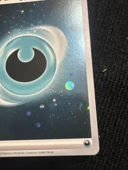 Pokemon Dark Energy 151 Basic HD Holo Cosmos Swirl Mew Tail - Image 1
