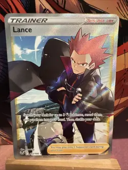 Pokemon Lance (Full Art) 192/195 Swsh12: Sword & Shield - Silver Tempest Holo NM - Image 1
