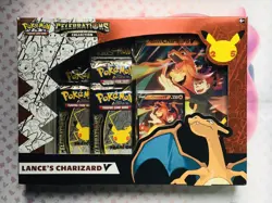 🔥Pokemon CELEBRATIONS LANCE'S CHARIZARD V BOX! *Brand New/Unopened!*🔥 - Image 1