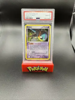 2005 POKEMON EX EMERALD #2 DEOXYS-HOLO PSA 10 - Image 1