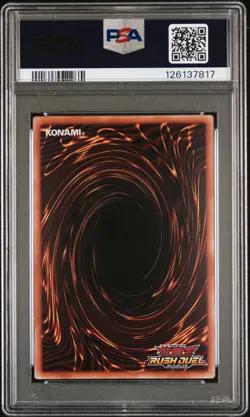 2025 YU-GI-OH! JAPANESE OVER RUSH RARE #JP065 DELIRIUM EMBRACE PSA 10 - Image 2
