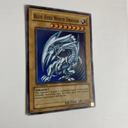 Yugioh - Blue-Eyes White Dragon DPKB-EN001 1st Edition SUPER LP/NM X1 - Image 2