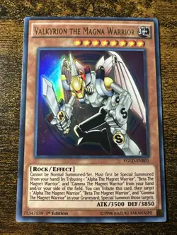 Valkyrion the Magna Warrior YGLD-ENB01 NM - Image 1