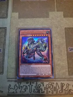 YUGIOH BERSERKION THE ELECTROMAGNA WARRIOR SDMY-EN004 SUPER 1ST ED VLP - Image 1
