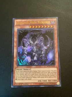 Yugioh - Caius the Mega Monarch MP15-EN215 1st Edition ULTRA LP/NM X1 + BONUS - Image 1