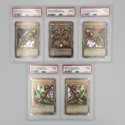 Yugioh Exodia the Forbidden One Complete QCR Set PSA 9, 8 - TN23 MP24 2024 2023 - Image 1