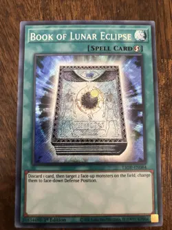 Yu-Gi-Oh! TCG Book of Lunar Eclipse LIOV-EN064 1st Edition Secret Rare NM - Image 1