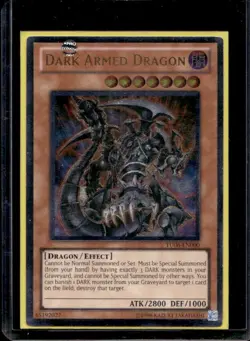 2014 Yu-Gi-Oh! Turbo Pack Booster 6 Series Dark Armed Dragon #TU06-EN000 - Image 1