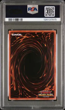 2023 YU-GI-OH! JPN OVER RUSH RARE #JP021 ENGINE OF DESTRUCTION PSA 10 - Image 2