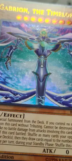 Yu-Gi-Oh! Gabrion, the Timelord / BLRR-EN024 1st Edition LP - Image 2