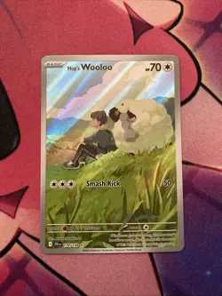 Hop's Wooloo 170/159 Journey Together Holo Illustration Rare NM ENG Pokemon Card - Image 1