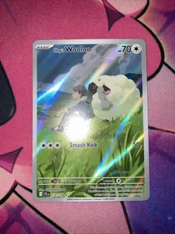 Hop's Wooloo 170/159 Journey Together Holo Illustration Rare NM ENG Pokemon Card - Image 2