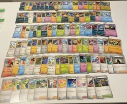 Pokemon Cards Lot. 100+ Card Lot! Lot #102 . Bulk Lot. Starts At A Low Price! - Image 1