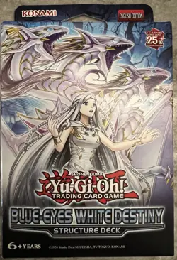 Yu-Gi-Oh! Blue-Eyes White Destiny Structure Deck~Card Game~New - Image 1