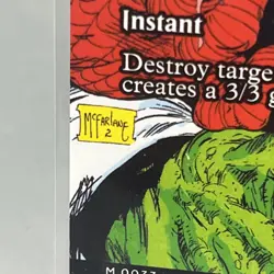 MTG Magic 0033 Beast Within Mythic Borderless Card Marvel Todd McFarlane MAR - Image 3