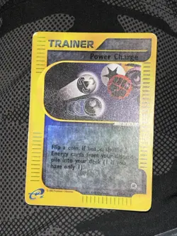 Power Charge 147/165 Expedition Base Set Reverse Holo Pokemon Card - Image 2