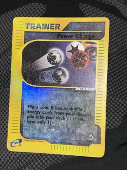 Power Charge 147/165 Expedition Base Set Reverse Holo Pokemon Card - Image 4