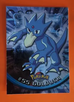 GOLDUCK #55 - BLUE LOGO - SERIES 1 - TOPPS Pokemon CARD - NM - Image 1
